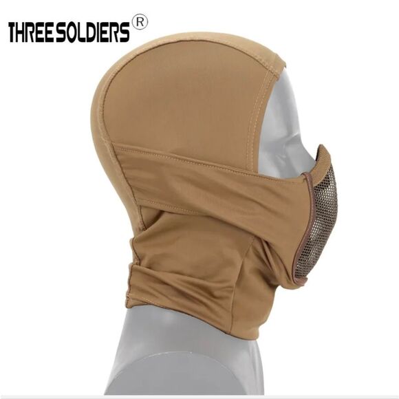 Balaclava Airsoft Mesh Mask Full Face Protection Hood for Cs War Game Hunting US - Picture 3 of 9